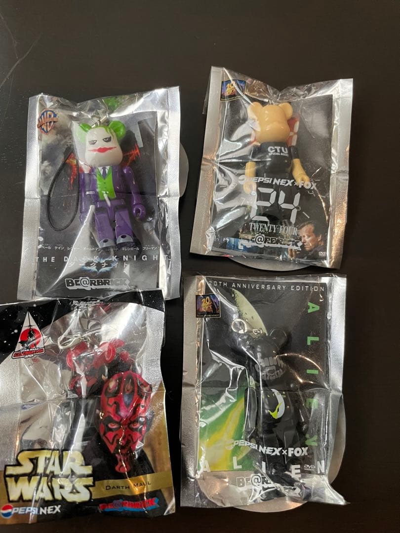 ベアブリックス　ペプシコラボ4種未開封