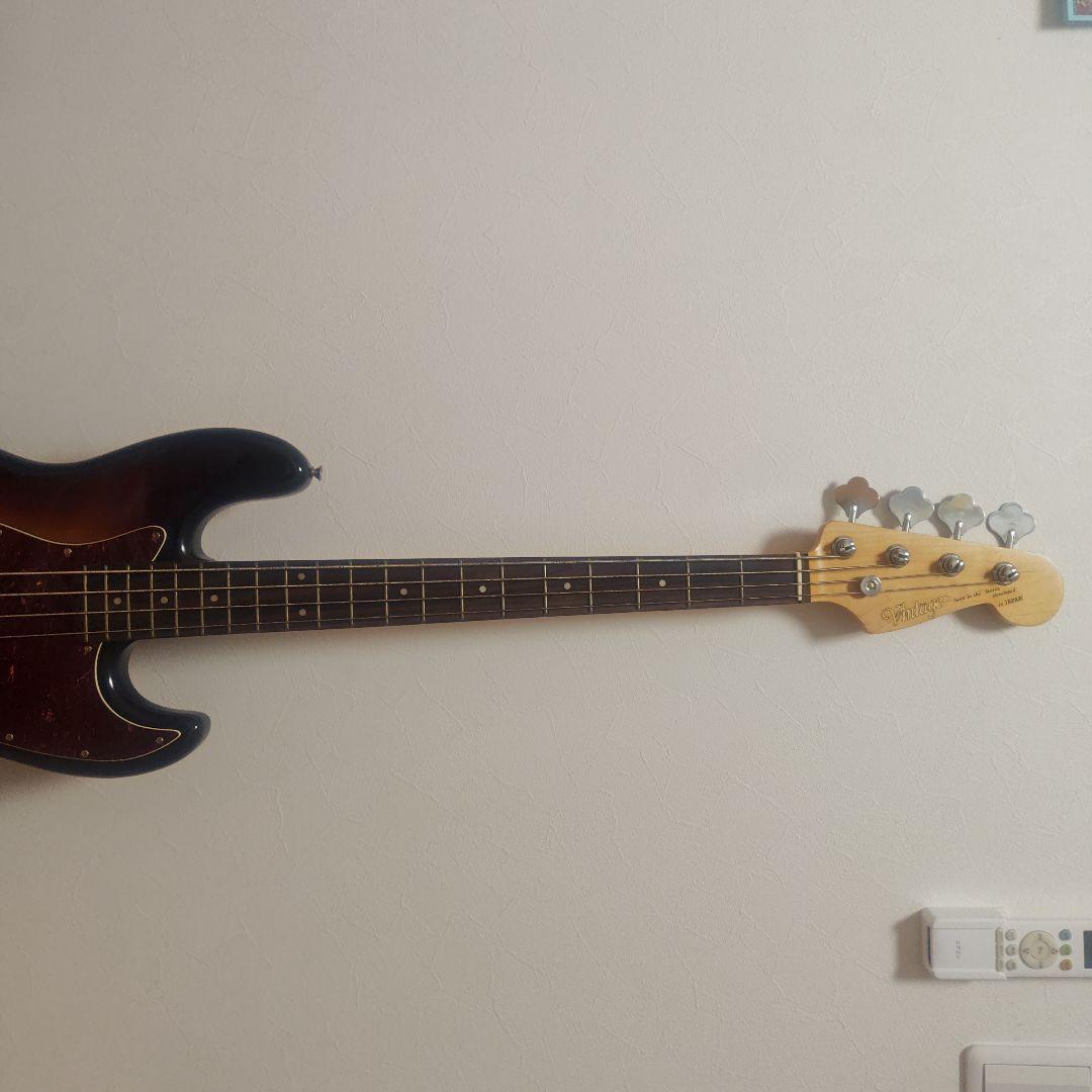 エレキベース サンバースト 4弦