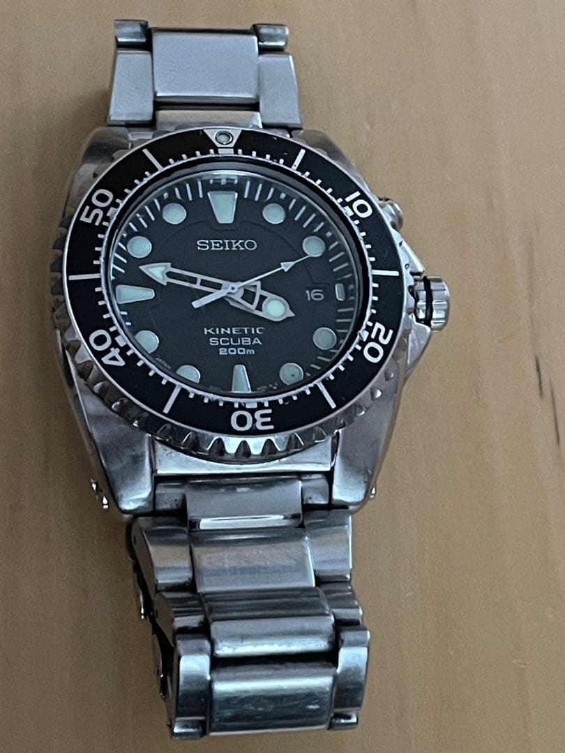 ぷ*ー様 SEIKO セイコー　プロスペックス　ダイバー　キネティック　SBCZ