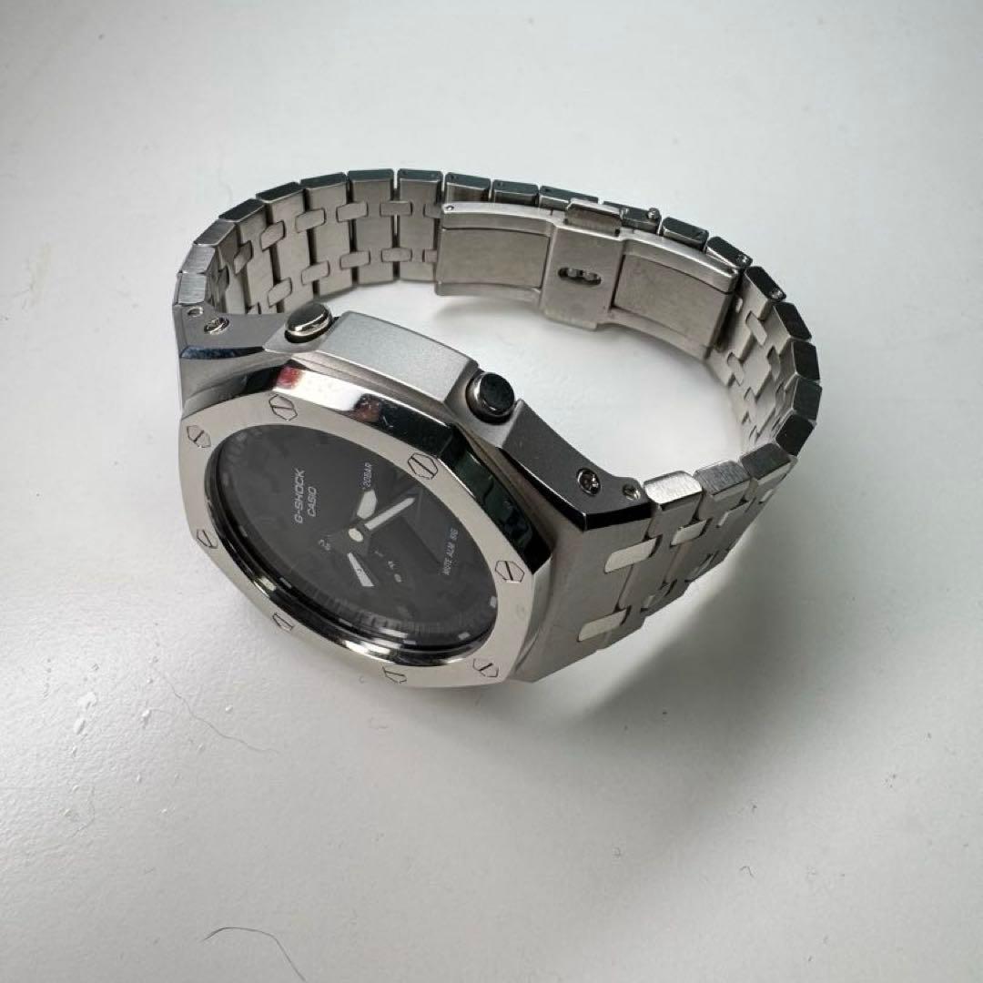 美品　CASIO　G-SHOCK GA-2100 フルカスタム ベゼルとバンド