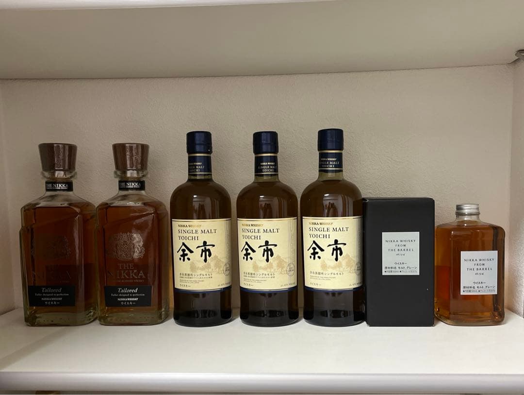 ニッカ　ウイスキー　　7本セット