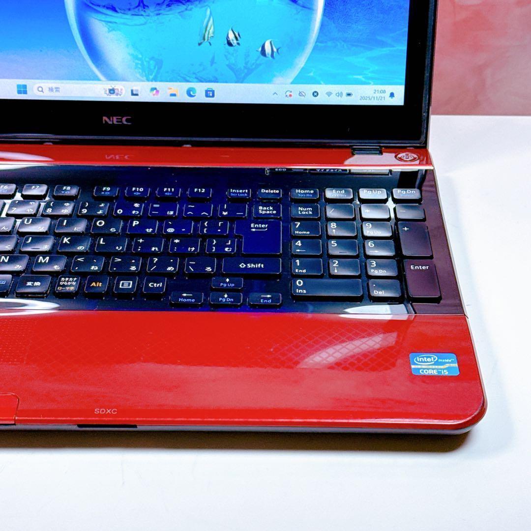 高性能i5❤️新品爆速SSD✨windows11ノートパソコン✨オフィス カメラ