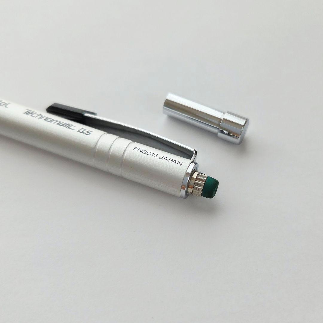 【新品未使用品】ぺんてる テクノマチック シャープペンシル 蝕刻 食刻 廃盤
