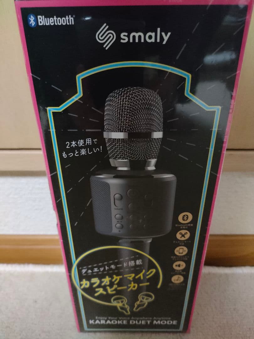 ドナさん【新品・未使用】smaly カラオケマイク 2個セット