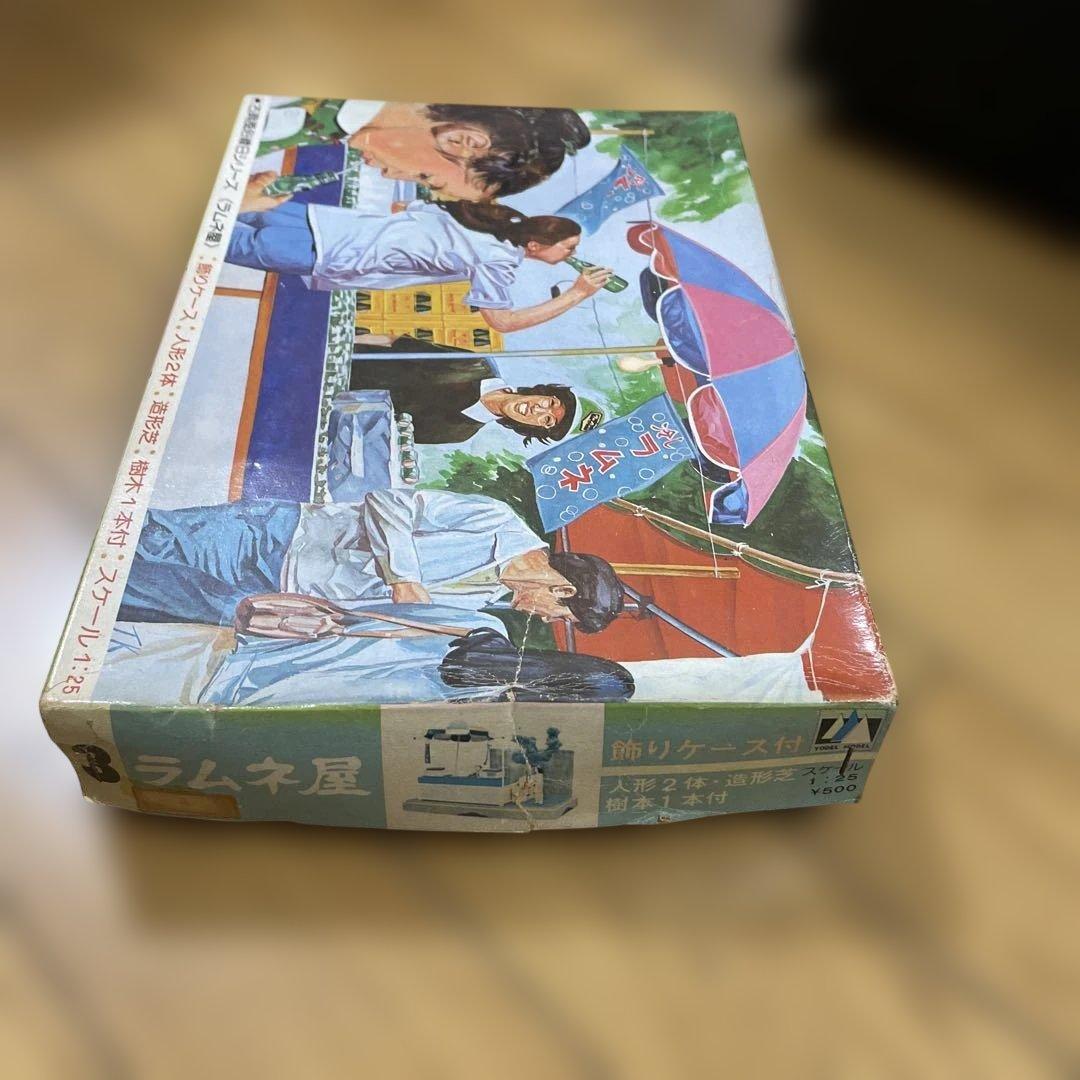 昭和情景シリーズ ラムネ屋台 ジオラマキット 絶版 未組立。 052