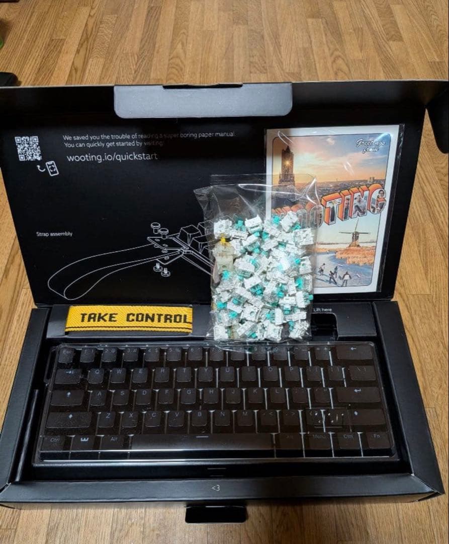 Wooting 60HE ブラックキーボード 本体