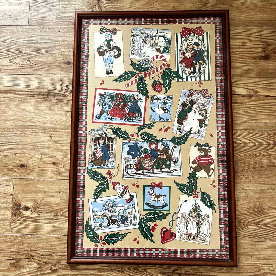 クリスマスカードの額　大型