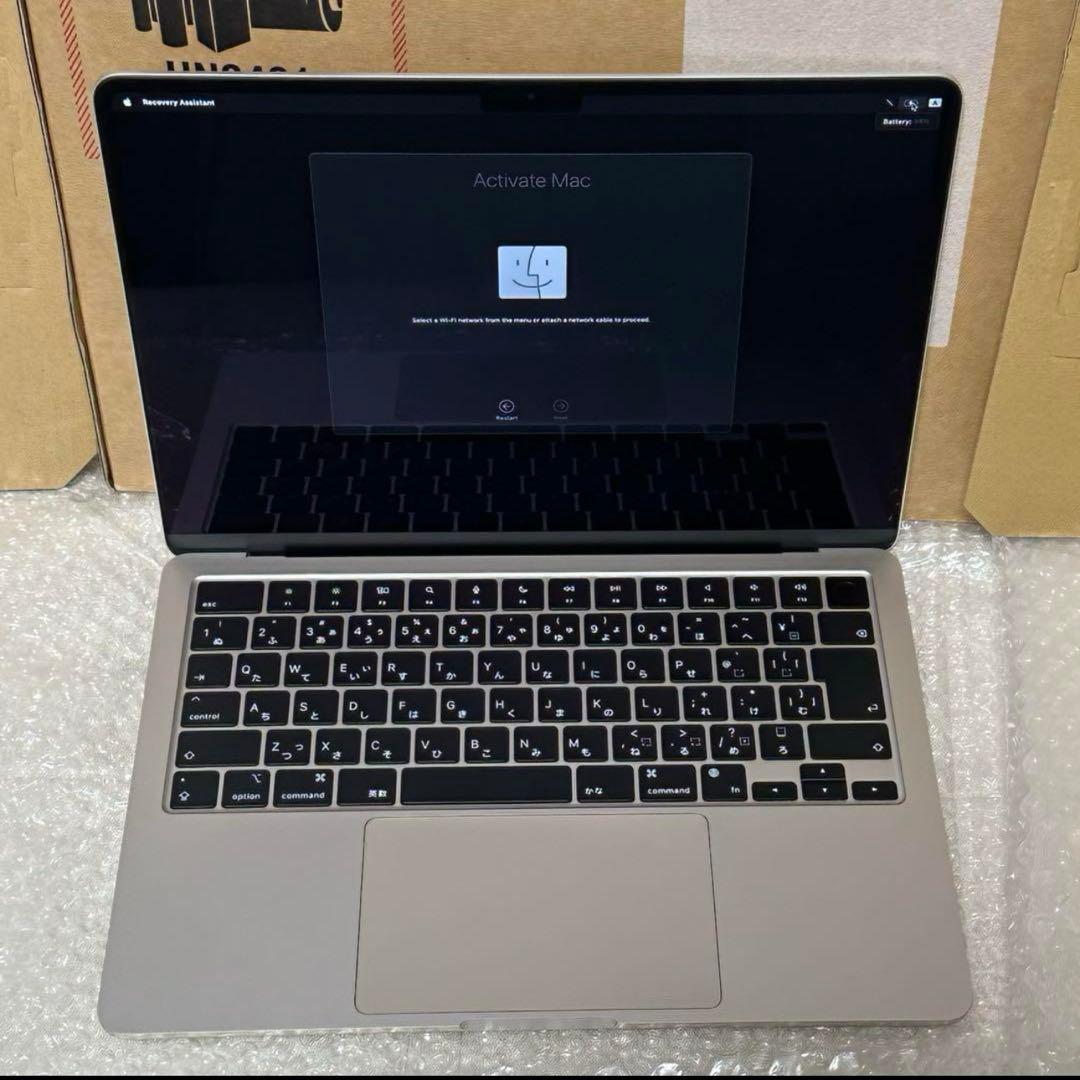 apple M2チップ搭載 MacBook Air 8GB 512GB