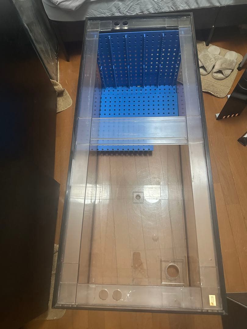 アクリル水槽120cmx50cmx50cm と　ろ過槽　発送可能