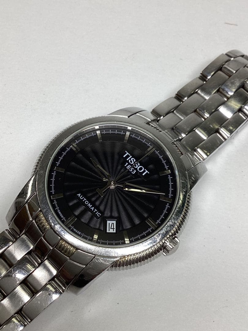 D*i様 TISSOT 1853 R463/363 自動巻き時計 黒文字盤