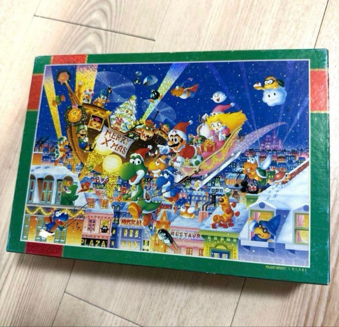 【希少】マリオ　ジグソーパズル マリオのクリスマスファンタジー　300ピース
