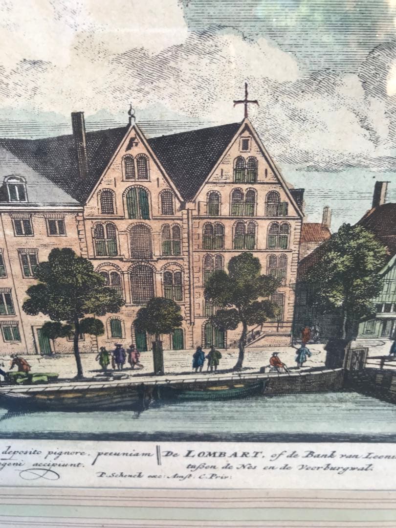 ヴィンテージ洋画 絵画 アンティーク絵画 風景画 洋画 ヨーロッパ現地購入