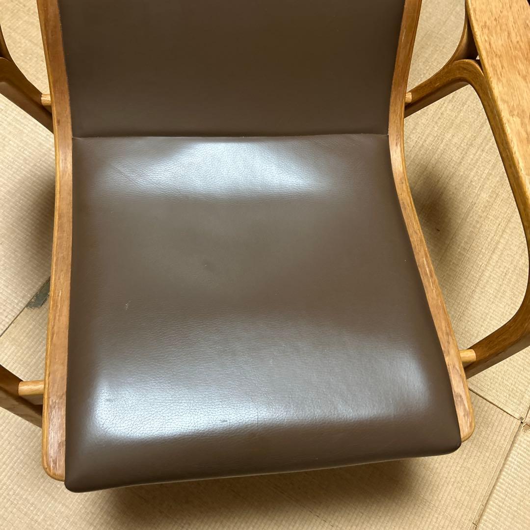 スウェデッセ ラミノ ラウンジチェア レザー カンディハウス