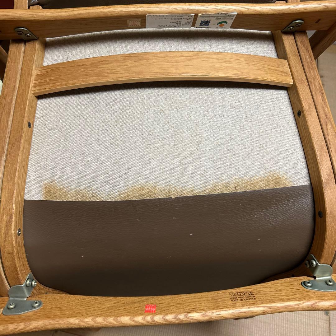 スウェデッセ ラミノ ラウンジチェア レザー カンディハウス