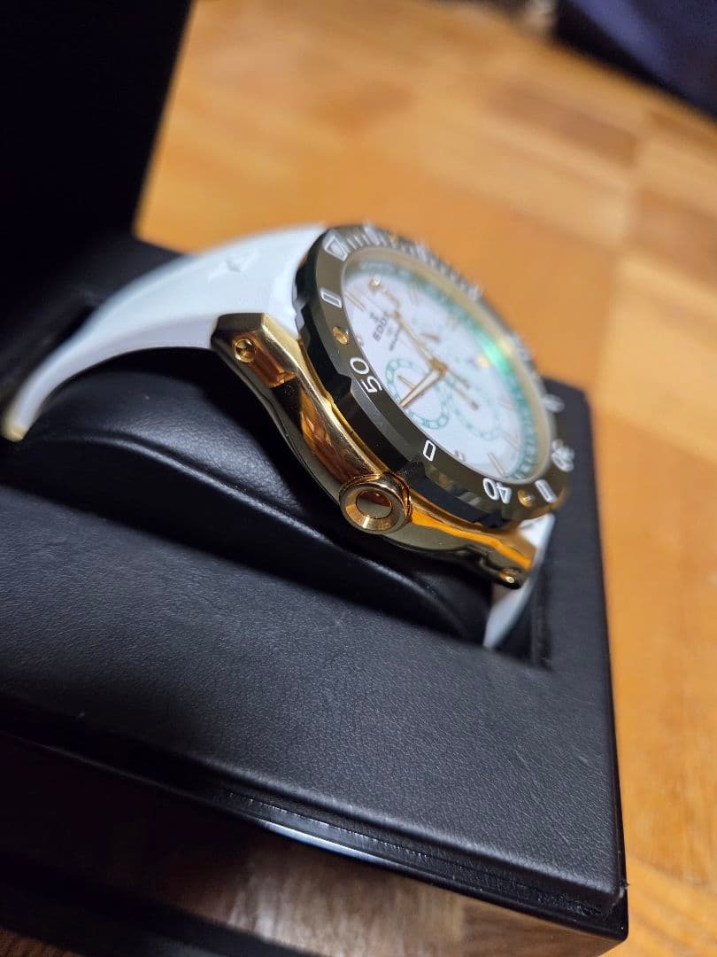 最終値下げエドックス クロノオフショア1 ダイヤモンド　edox