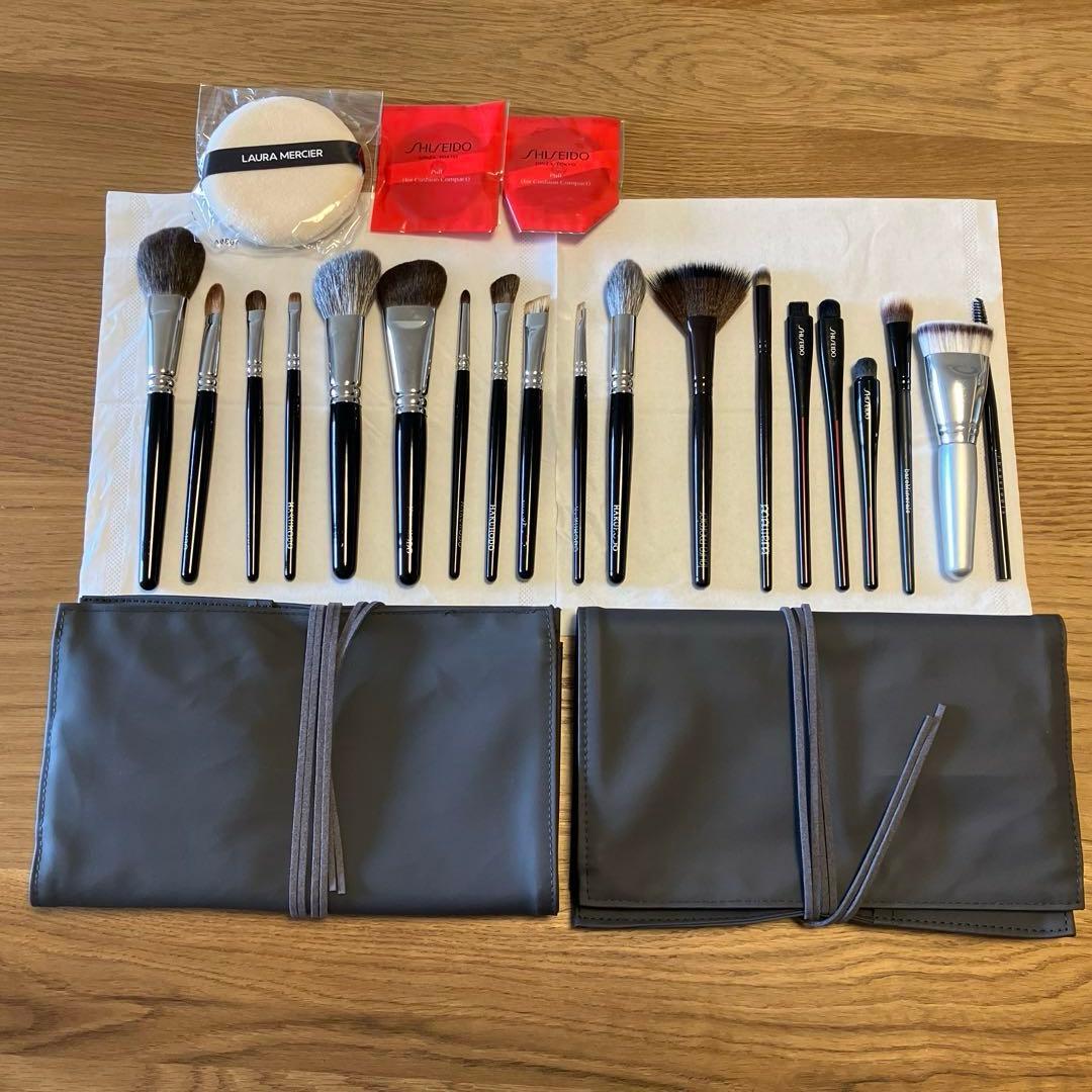 白鳳堂・SHISEIDO・ローラメルシエ・ベアミネラルのメイクブラシセットなど