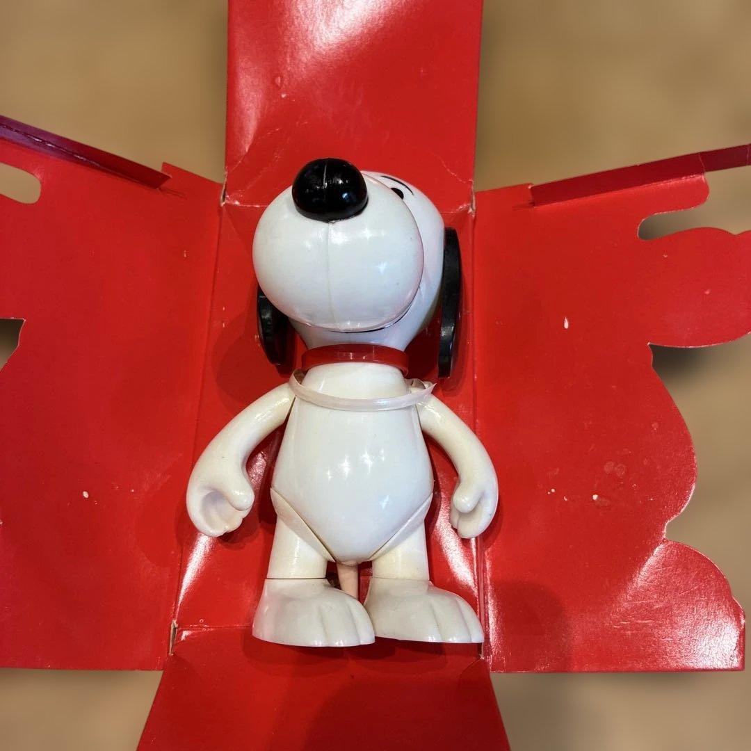 1975年　Detemined スヌーピー ソフビ　ビンテージ