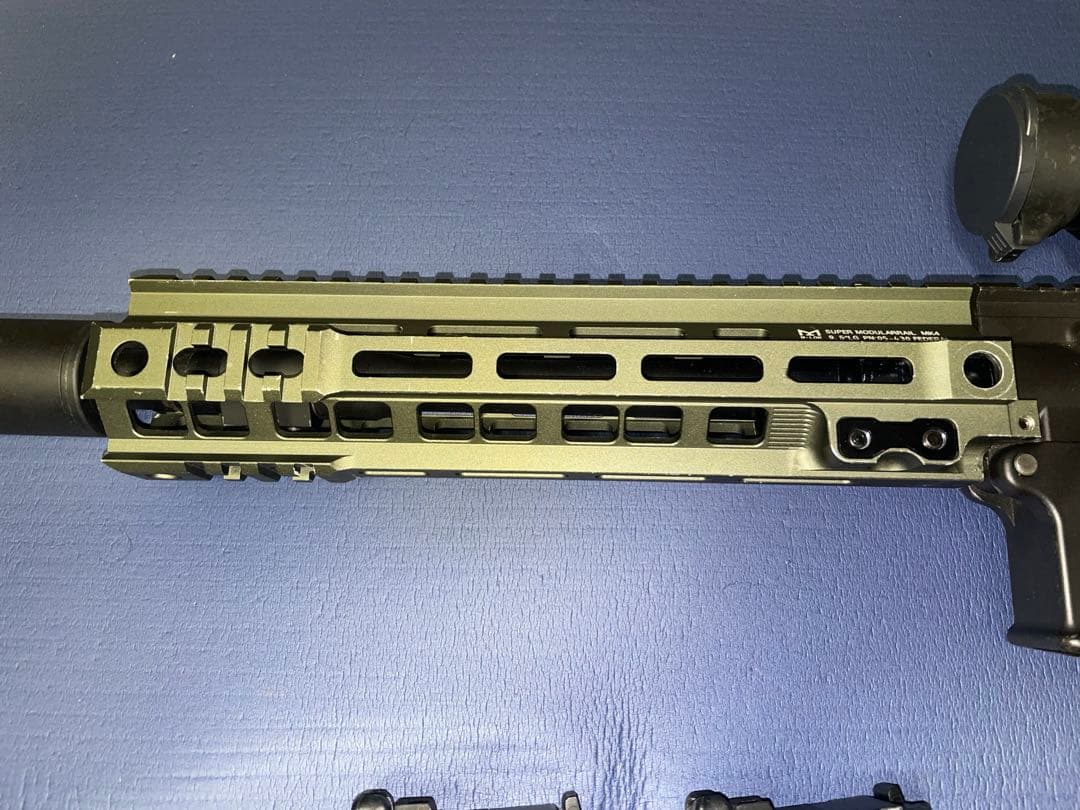 1月3日出品取消予定 東京マルイ ガスブローバック M4 MWSカスタム