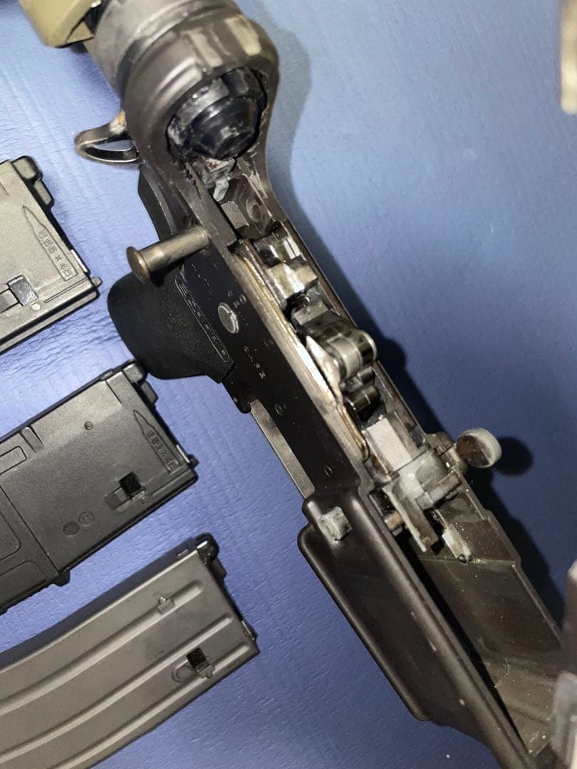 1月3日出品取消予定 東京マルイ ガスブローバック M4 MWSカスタム