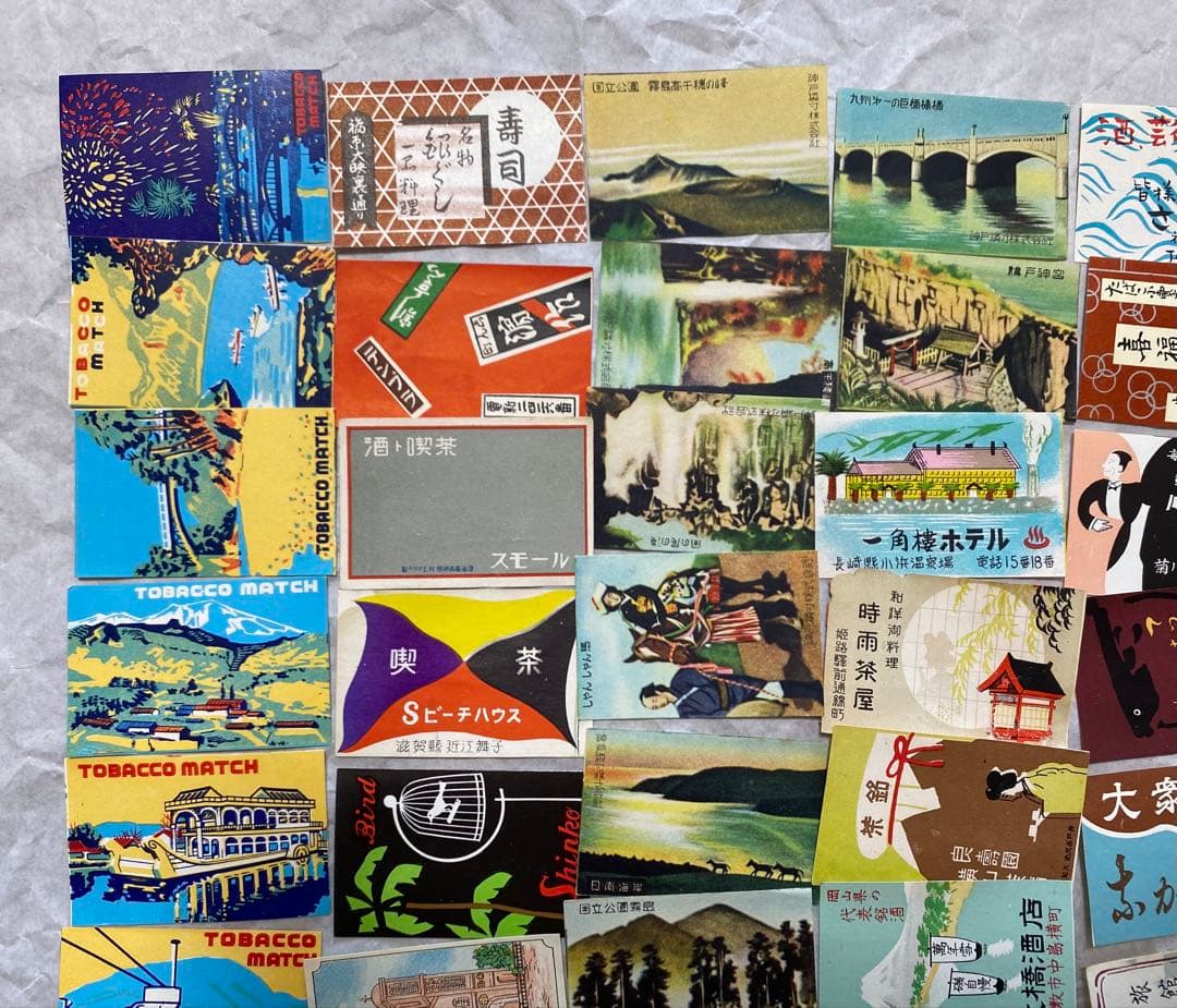 マッチラベル80枚　特選！昭和レトロ　戦前戦中戦後