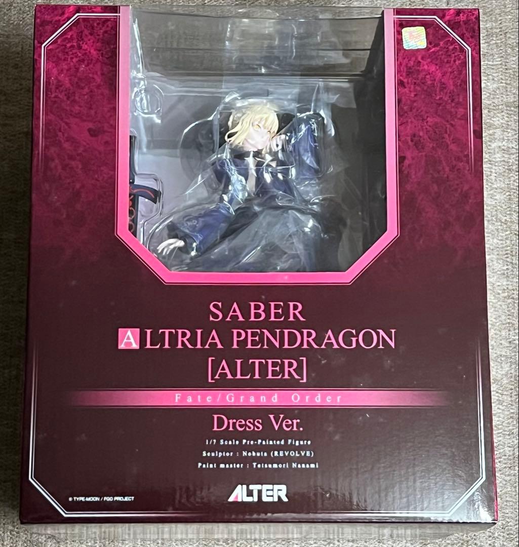 ゲームキャラクター FGO Saber Altria Pendragon Dress Ver.