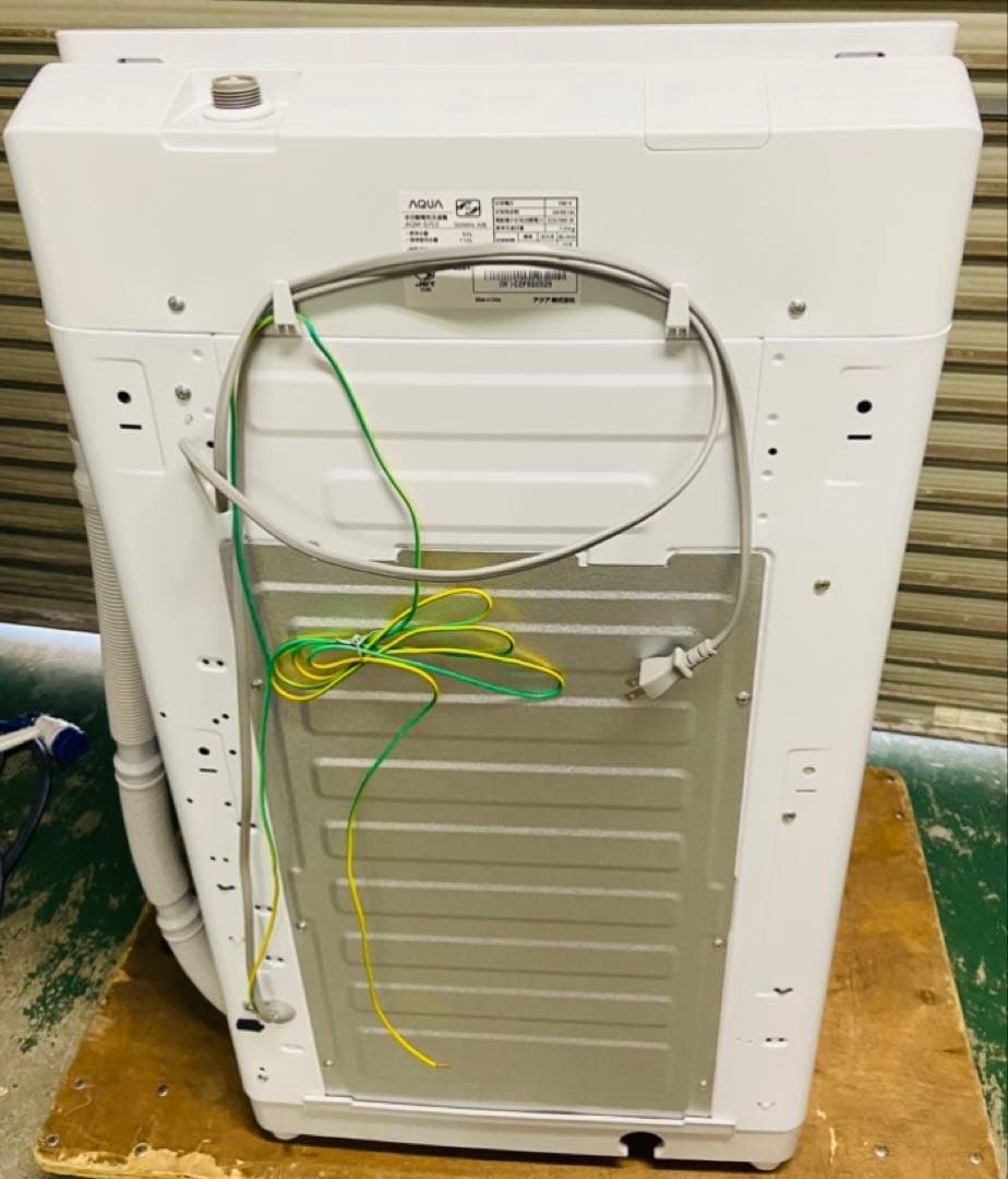 12r2. AQUA 7kg 全自動洗濯機 AQW-S7E2(W) 2023年製