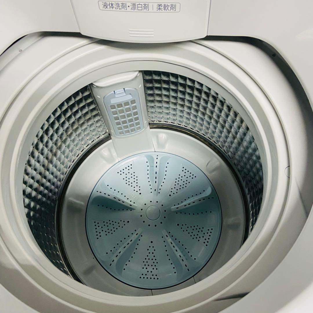 12r2. AQUA 7kg 全自動洗濯機 AQW-S7E2(W) 2023年製