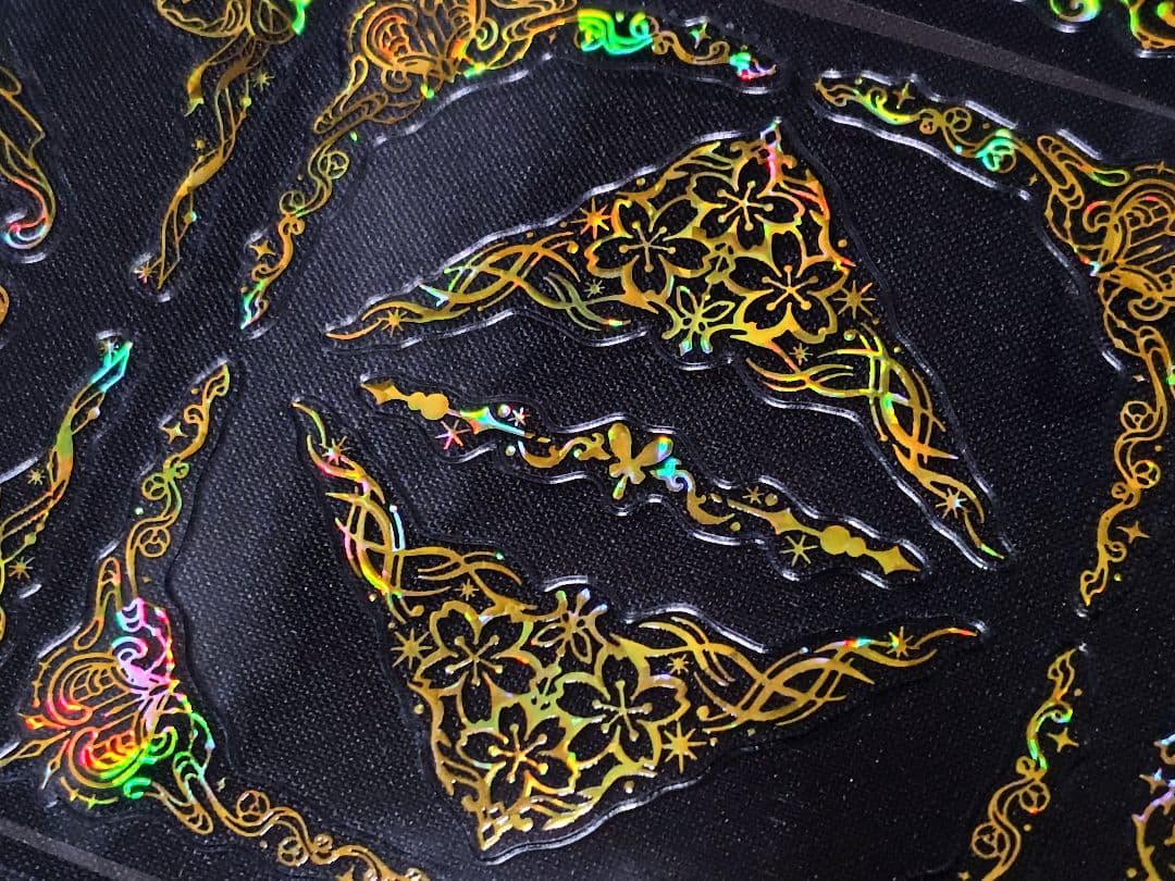 切売 1394★ 海外 マスキングテープ マステ PET 装飾 フレーム 贝壳金