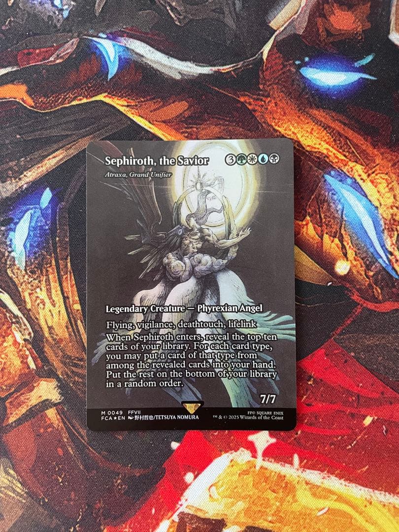 FOIL Sephiroth, the Savior 救済者、セフィロス