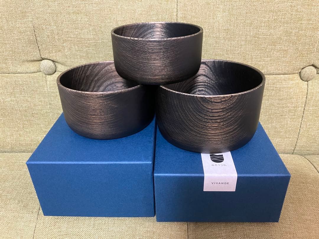 VIVAHDE 山のうつわ ブラック