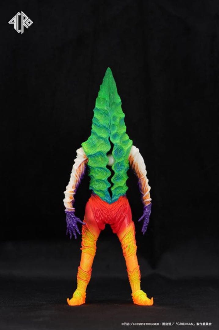 新品未開封 ナナシB ソフビ フィギュア グリッドマン サイケデリック版 蓄光
