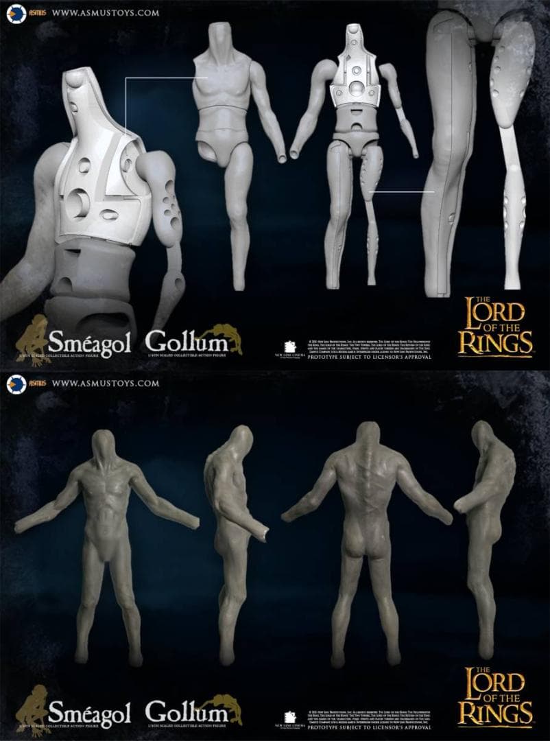 Asmus Toys ロード・オブ・ザ・リング ゴラム / スメアゴル DX版