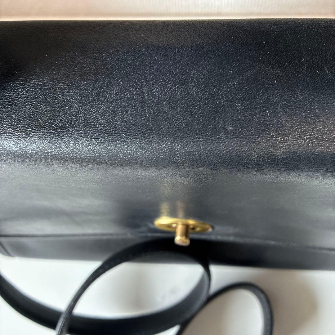 2/1まで出品　コーチ　ビンテージ　2wayバック レザー　ブラック