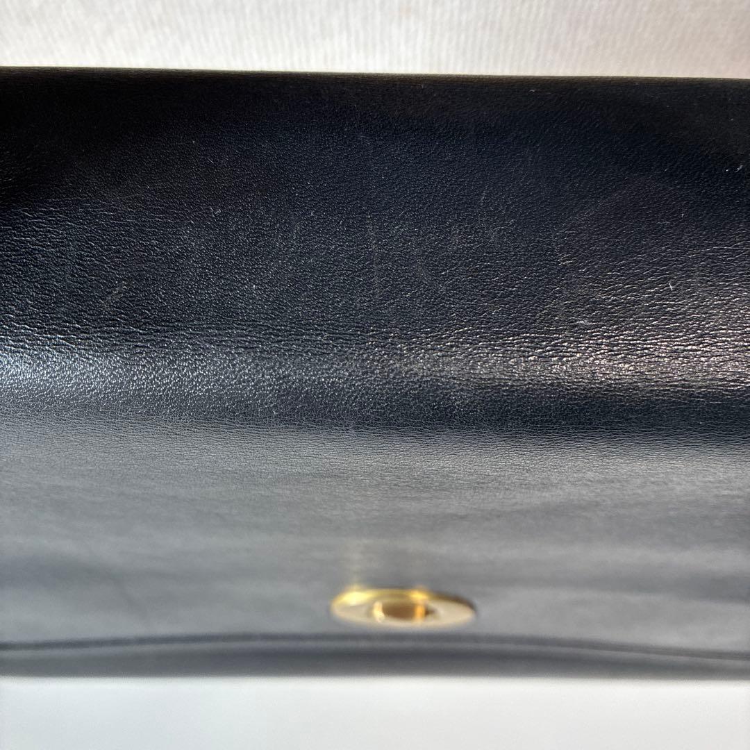 2/1まで出品　コーチ　ビンテージ　2wayバック レザー　ブラック