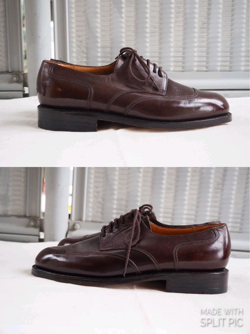 靴 NOS 60s J.M Weston Uwing tip