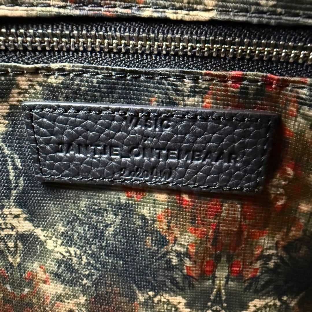 【未使用級】VASIC ヤンチェオンテンバール 2way ハンドバッグ 黒