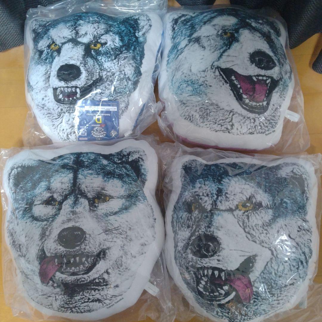 一番くじ MAN WITH A MISSION C賞D賞F賞G賞クッション