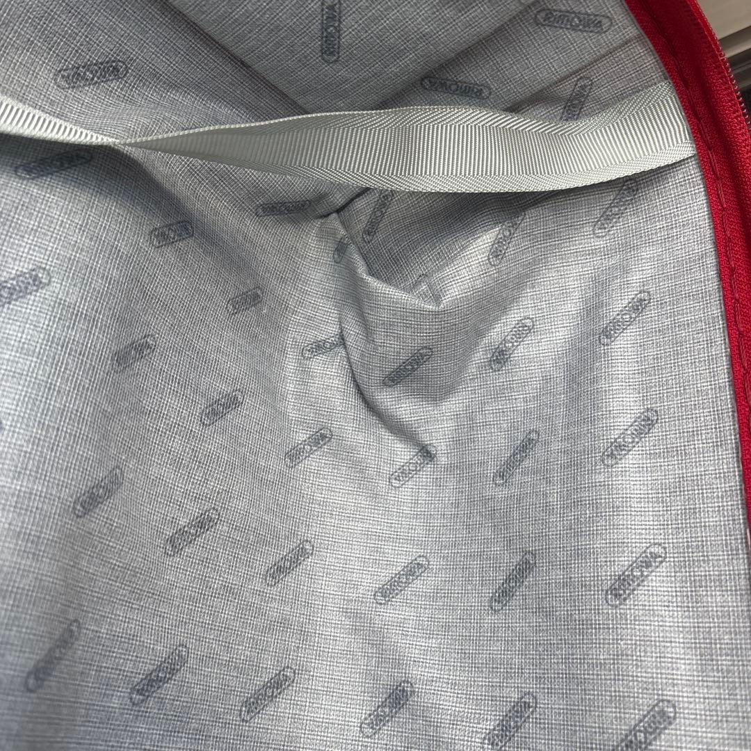 美品　RIMOWA サルサ　赤　63リットル　2輪