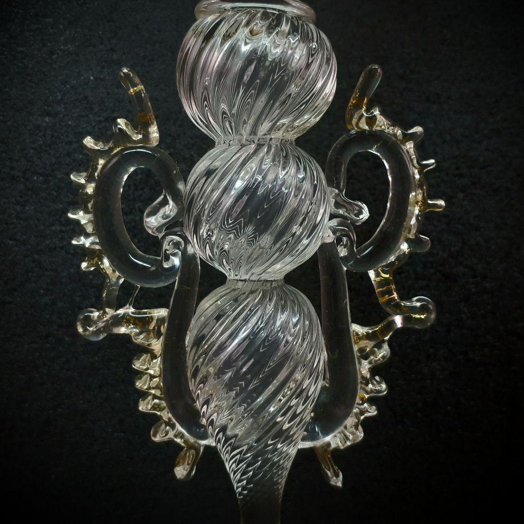 MURANO La Fenice ムラノ ラ フェニーチェ 双耳 ドラゴングラス