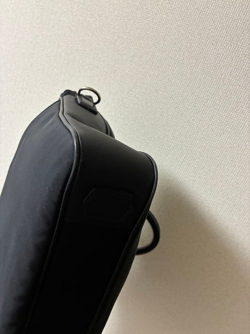 美品　ダンヒル　ビジネスバッグ　ガーズマン　ナイロン×レザー ブラック