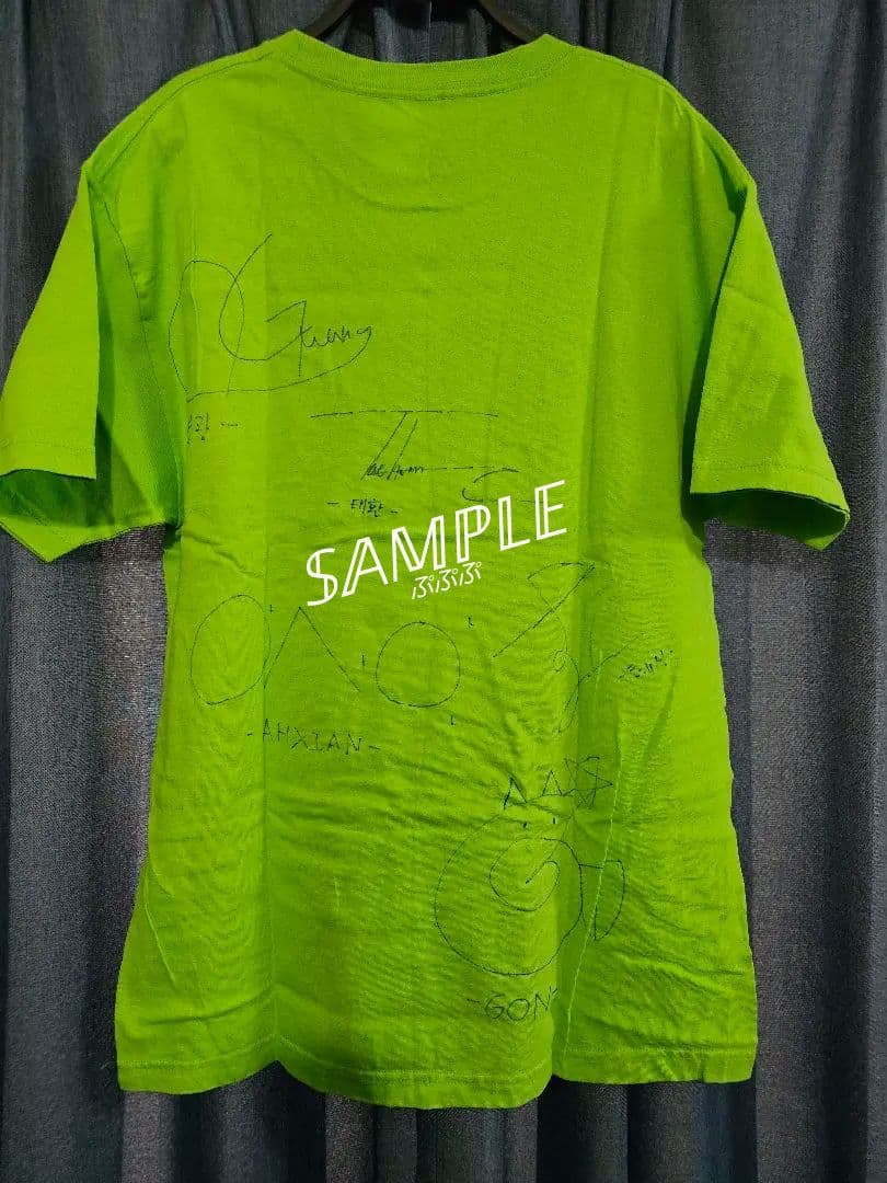 VANNER サイン入りTシャツ テファン着用