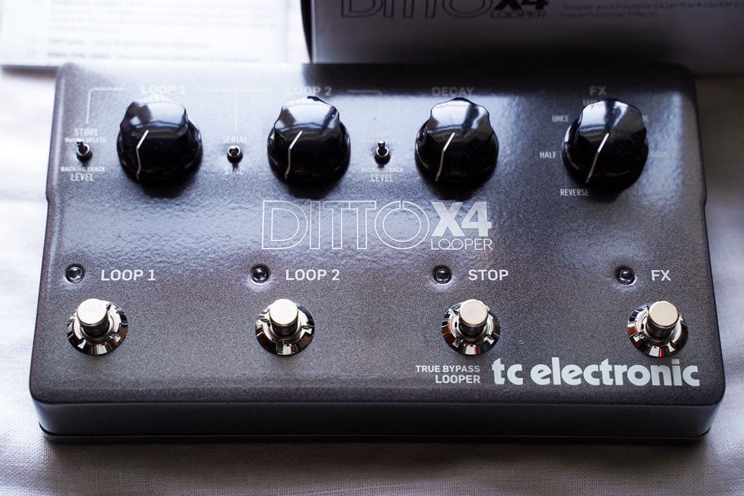 正規輸入品 tc electronic DITTO X4