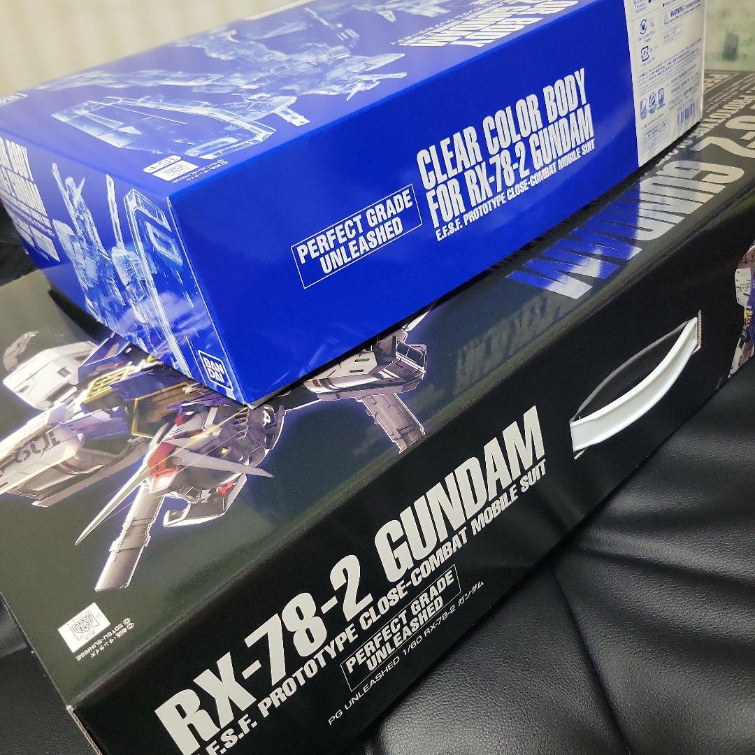 PG UNLEASHED RX-78-2 ガンダム クリアカラーボディセット