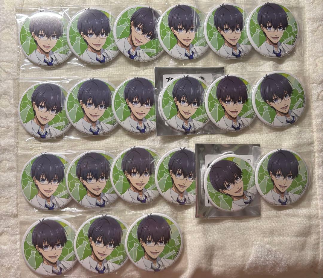 ブルーロック ブルロ 潔世一 スポーツ研究生 缶バッジ 缶バ