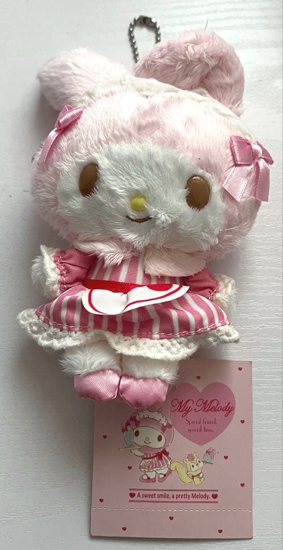 サンリオ　マイメロディ　マイメロ　カフェ　ぬいぐるみ　マスコット　コスメロ