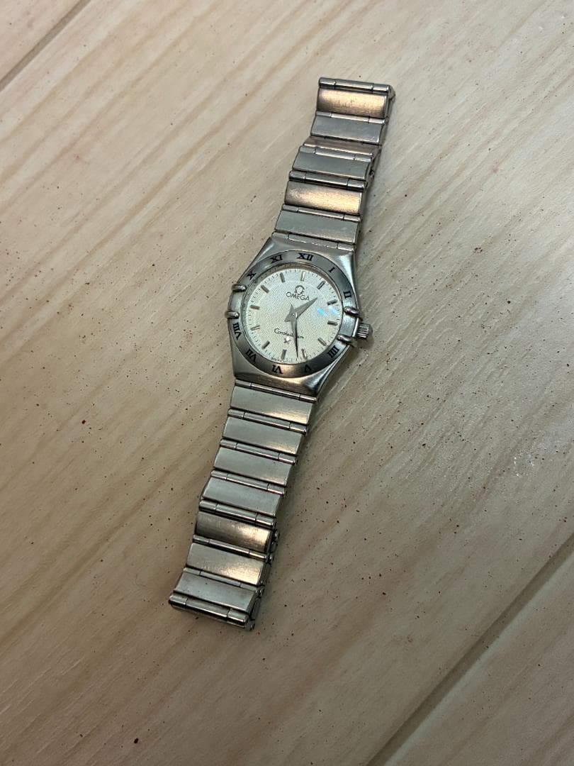 オメガ 腕時計 レディース コンステレーション ジャンク 電池切れ