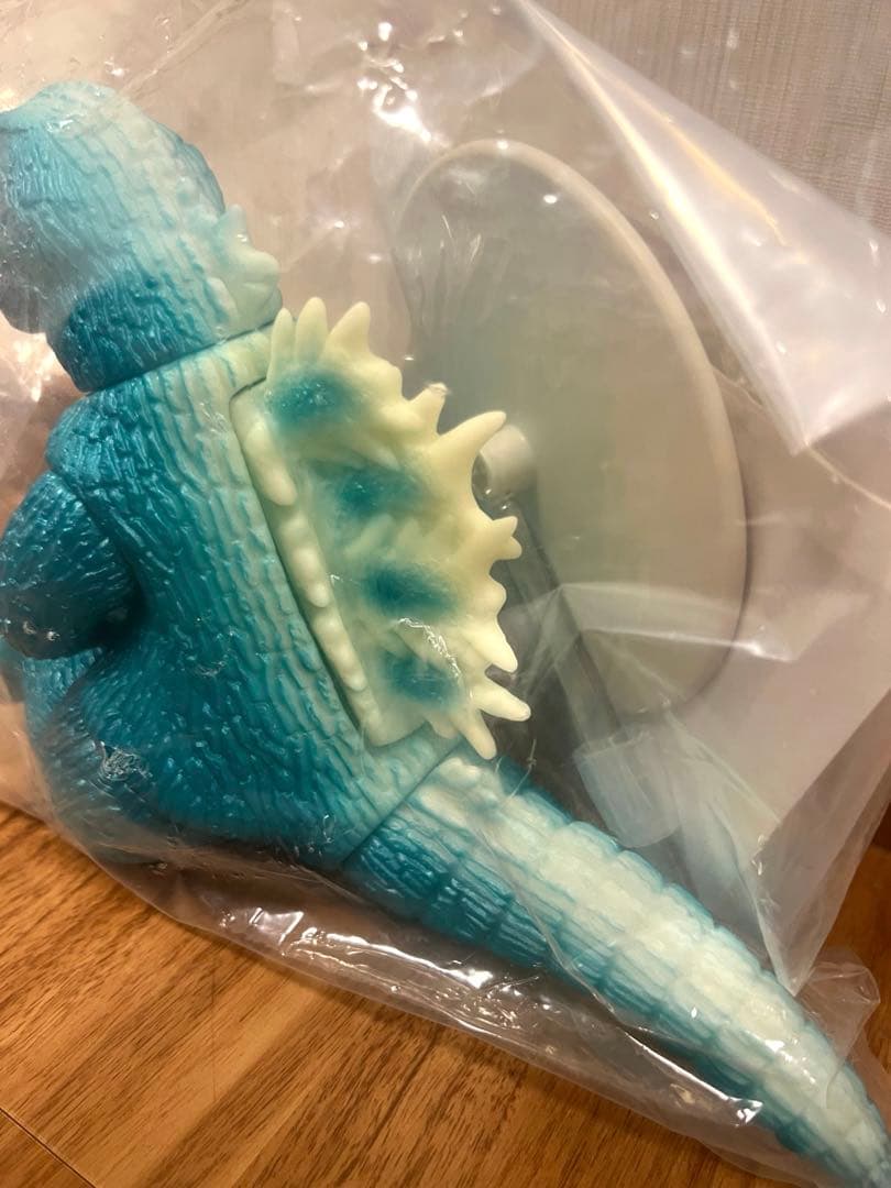 羽沢組 Gメモリーズセレクション 大戦争ゴジラ　ターコイズブルー　蓄光　ソフビ