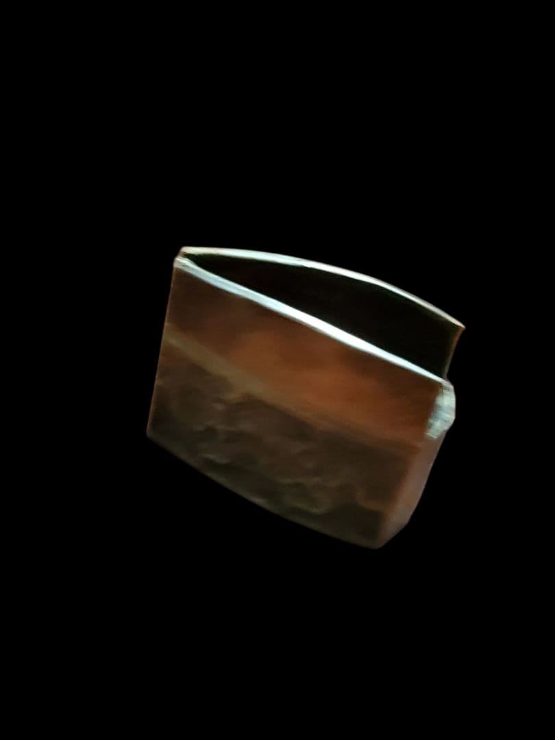 大size　銀着せ一重岩石ハバキ　美品