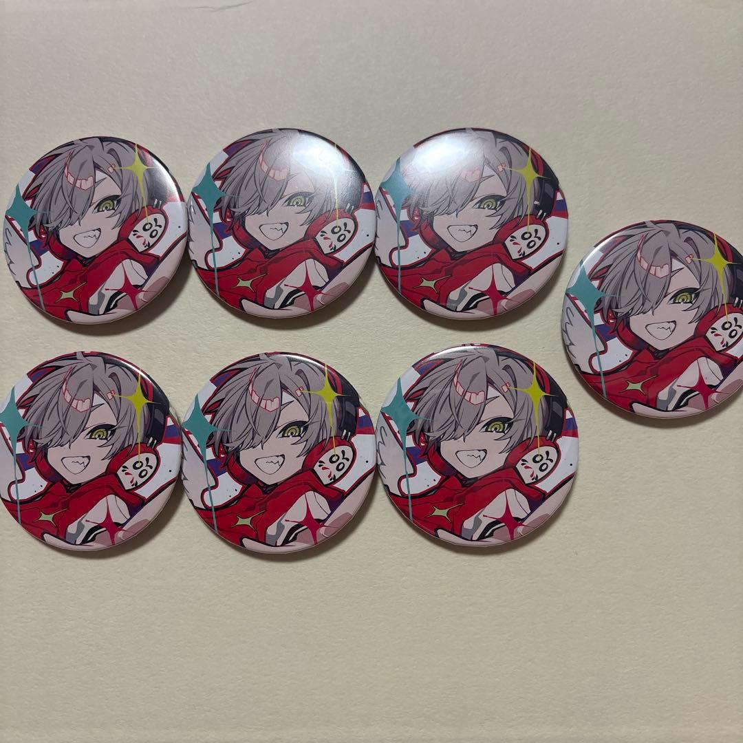 CR FES 2024 缶バッジ だるまいずごっど