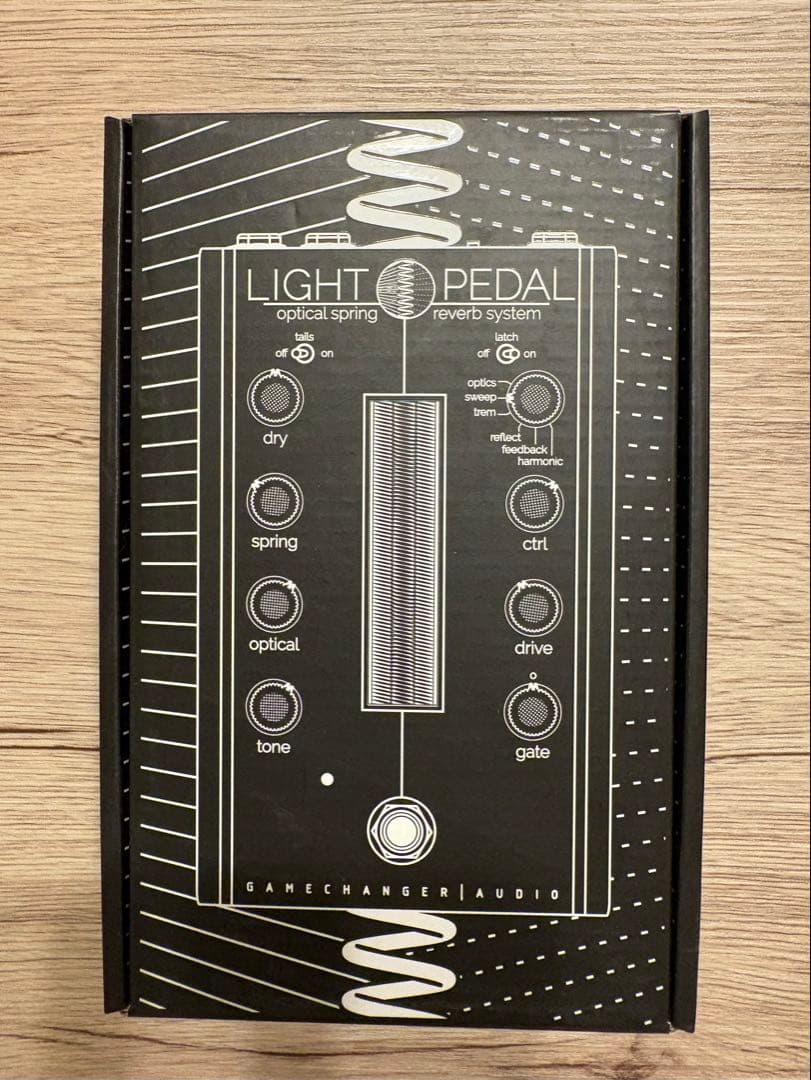 Gamechanger Audio LIGHT PEDAL光学スプリングリバーブ